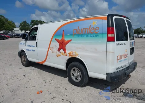 2008 Chevrolet Express Work Van from USA, damaged, VIN 1GCFG15X281157746